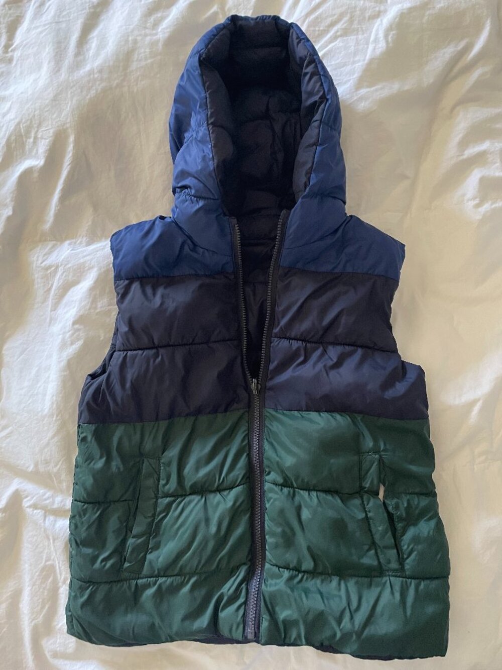 Mayoral Reversible Vest with hood
